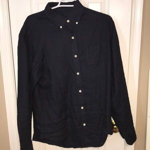 J.crew button down navy